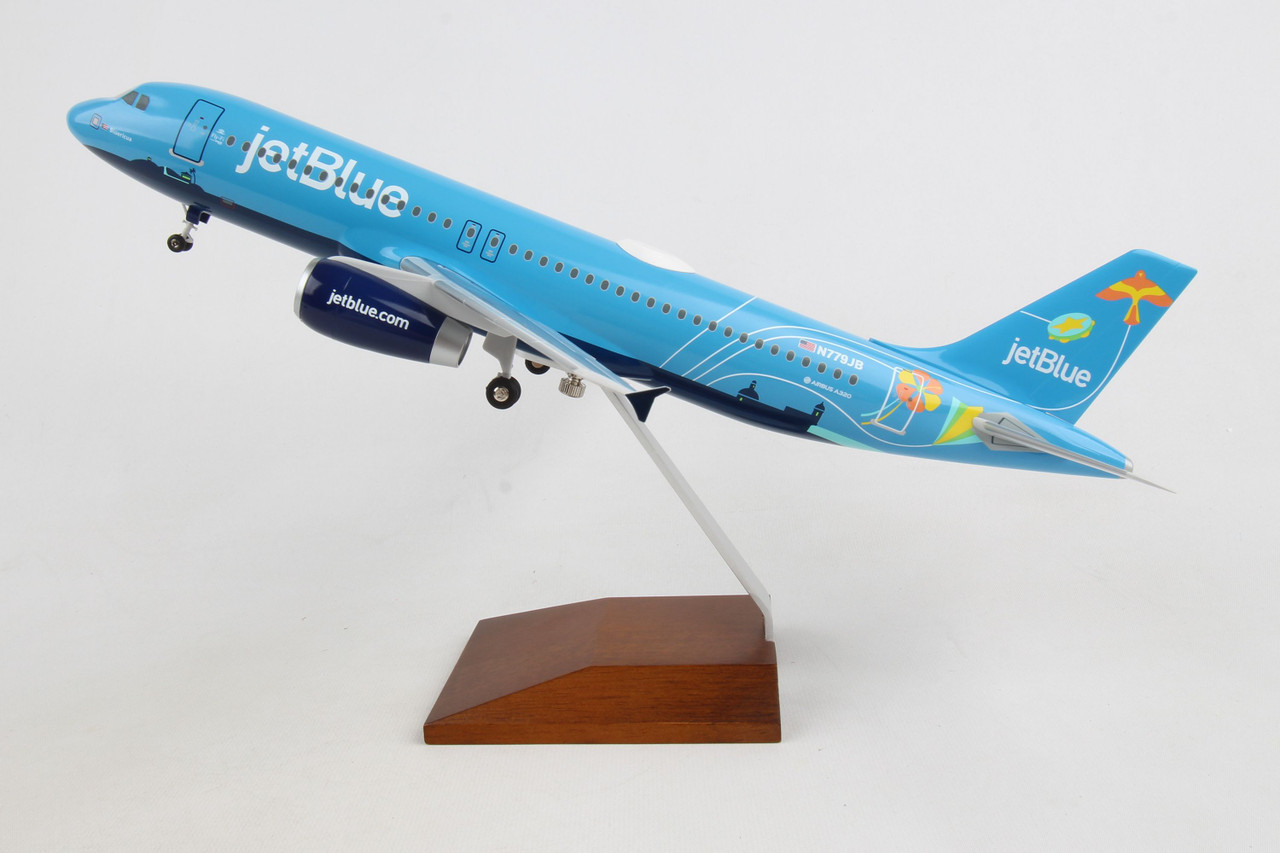 Herpa Wings 533805 JetBlue Airbus A321neo - Cola de globos, modelo a escala 1/500