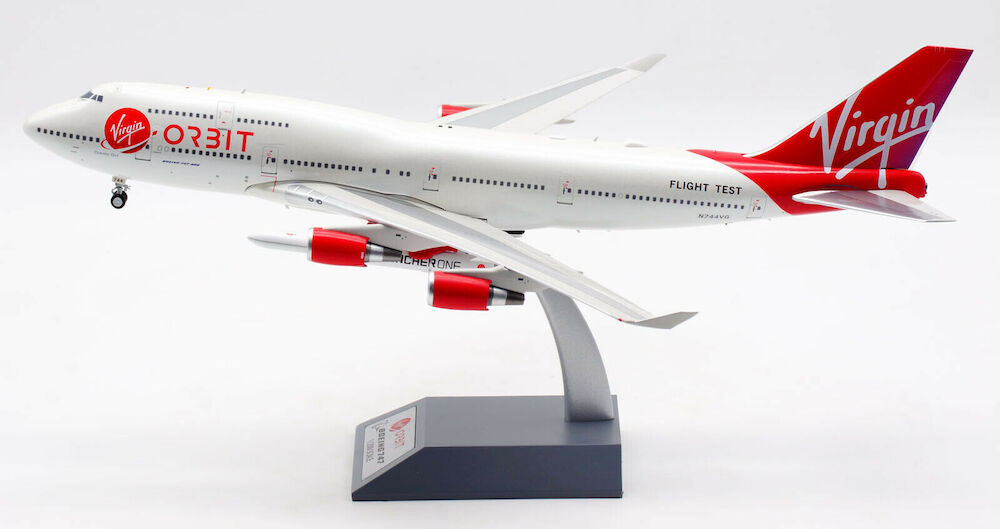 Inflight200/B-Models VIRGIN ORBIT 747-400 plus wing rocket and