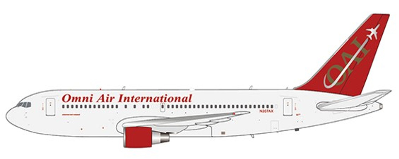 Omni Air International Boeing 767-200ER N207AX JC4OAE226 1:400