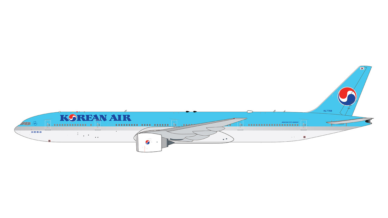 Gemini Jets Korean Air B777-300ER HL7784 GJKAL2040 1:400