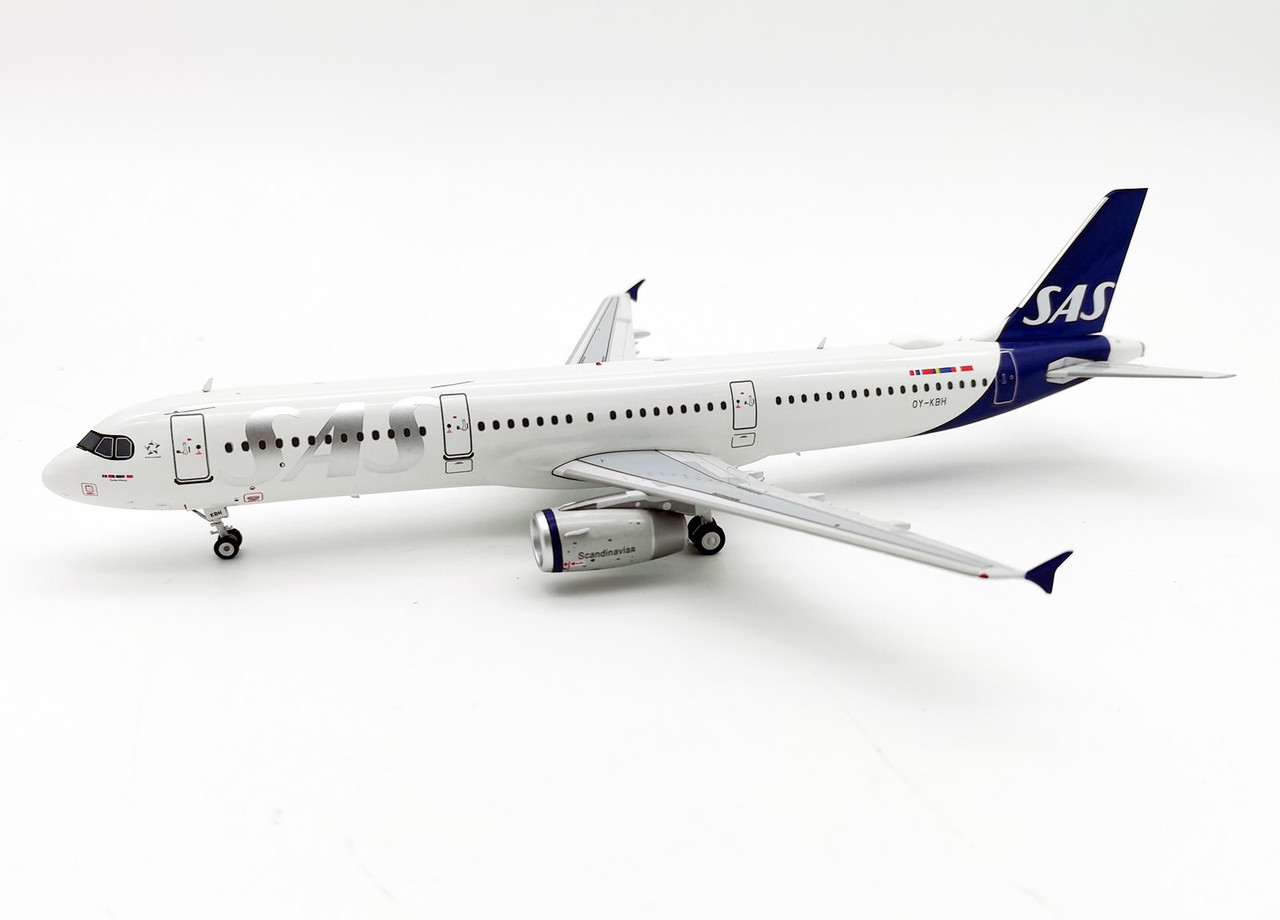1/200 SAS Airbus A321 (訳アリ品) 要説明文確認 Inflight200 SAS Airbus A321-253NX OY-KBH IF321SK1120 1:200