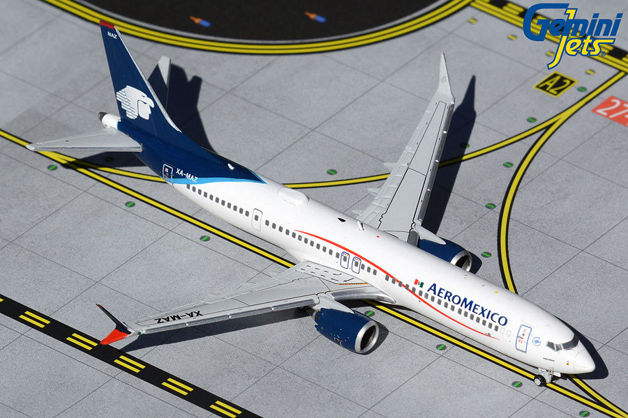 Gemini Jets Aeromexico B737 MAX 9 XA-MAZ GJAMX2003 1:400