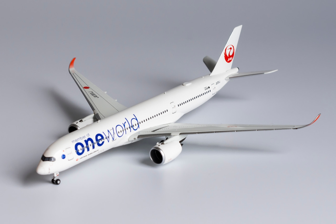 NG Models 1:400 JAL Japan Airlines JA03WJ Airbus A350-1000
