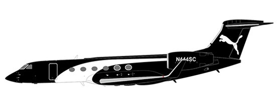 JC Wings Talon Air Gulfstream G-V N444SC EW2GV001 1:200