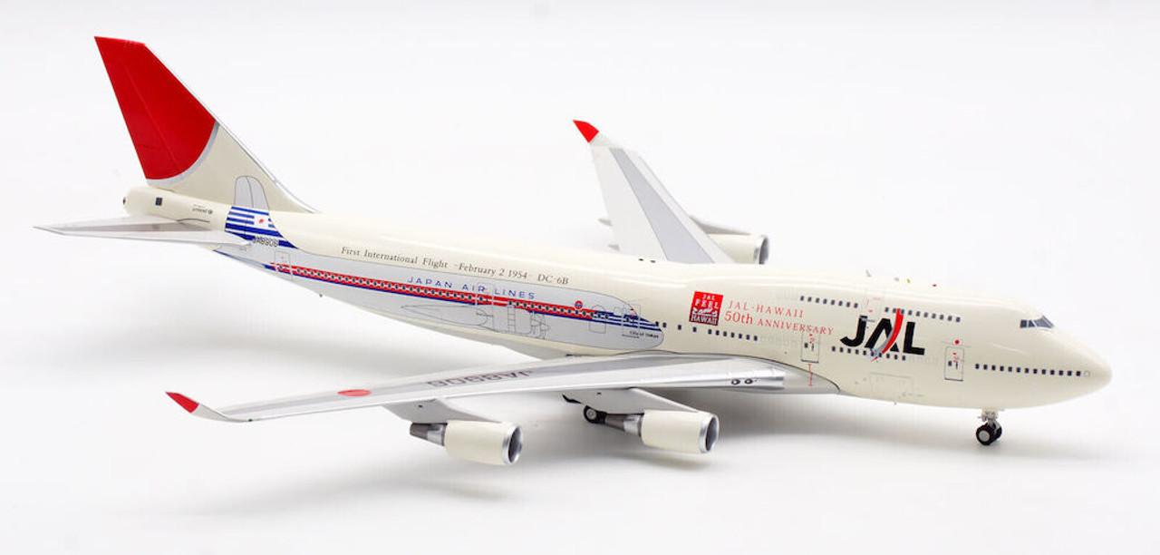 Japan Airlines - JAL Boeing 747-400 JA8906 B-JAL-744-DC6 1:200