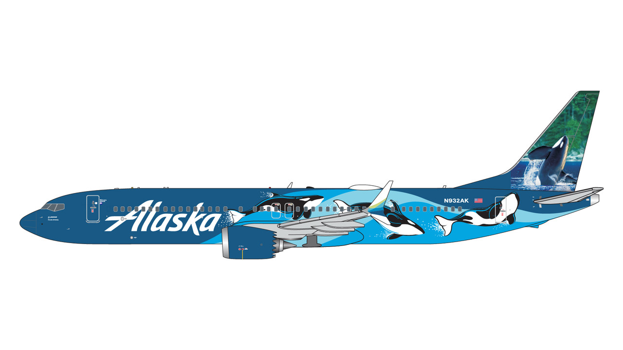 Alaska Airlines B737 MAX 9 N932AK 