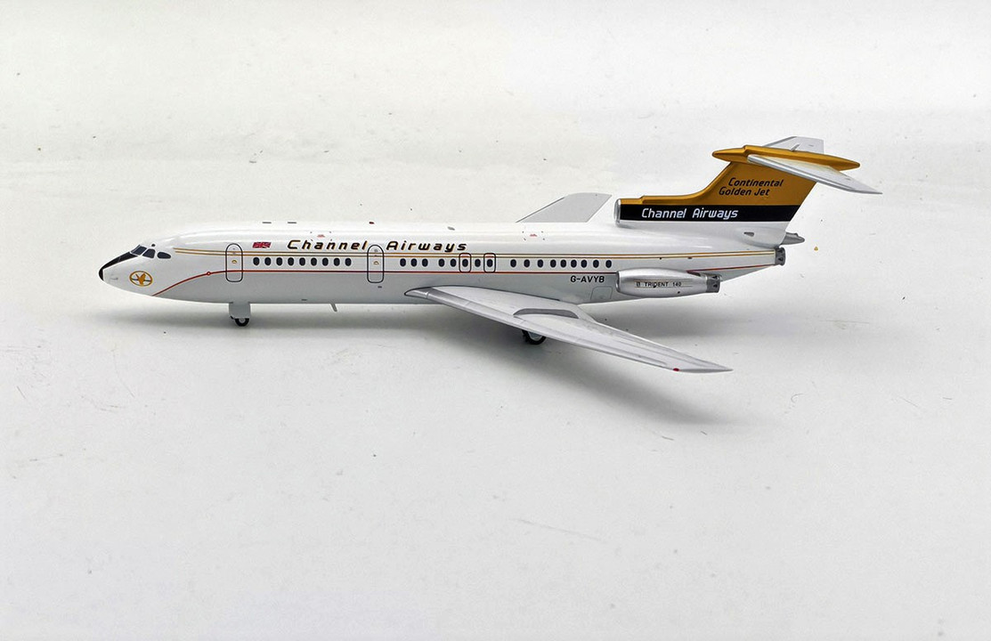 Inflight200 Channel Airways Hawker Siddeley HS-121 Trident 1E