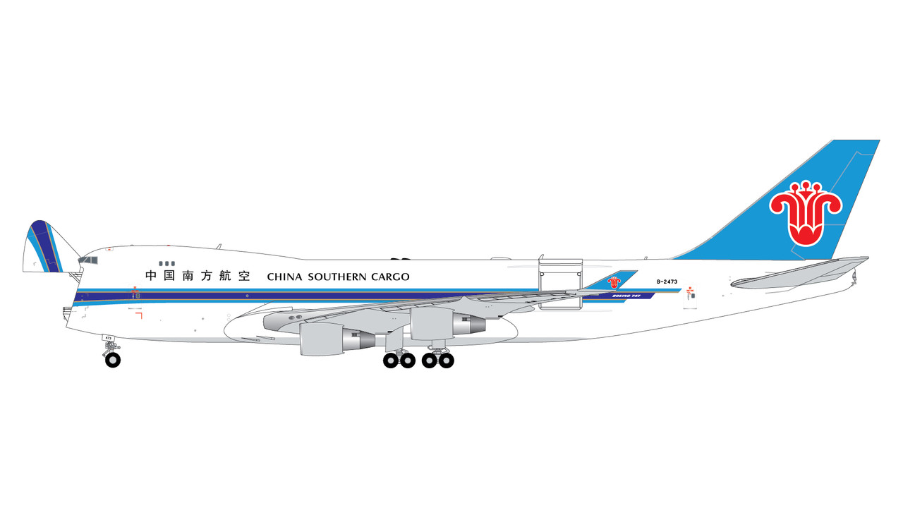 Gemini Jets China Southern Cargo B747-400F Interactive Series B