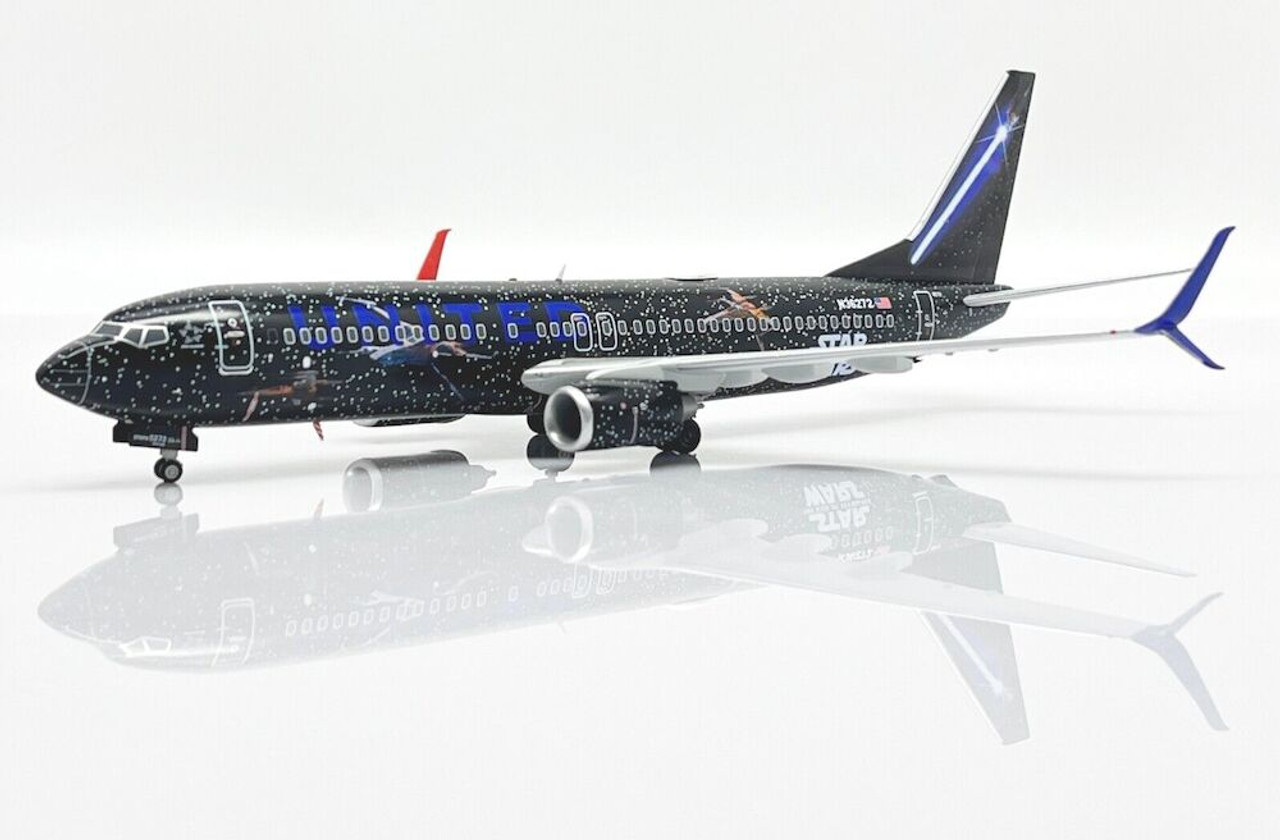 航空機・ヘリコプター JC Wings 1:400 B737-800 N36272 STAR WARS RARE *United Airlines B737-800 