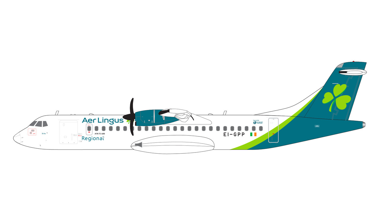 Gemini200 Aer Lingus Regional ATR 72-600 EI-GPP G2EIN1088 1:200