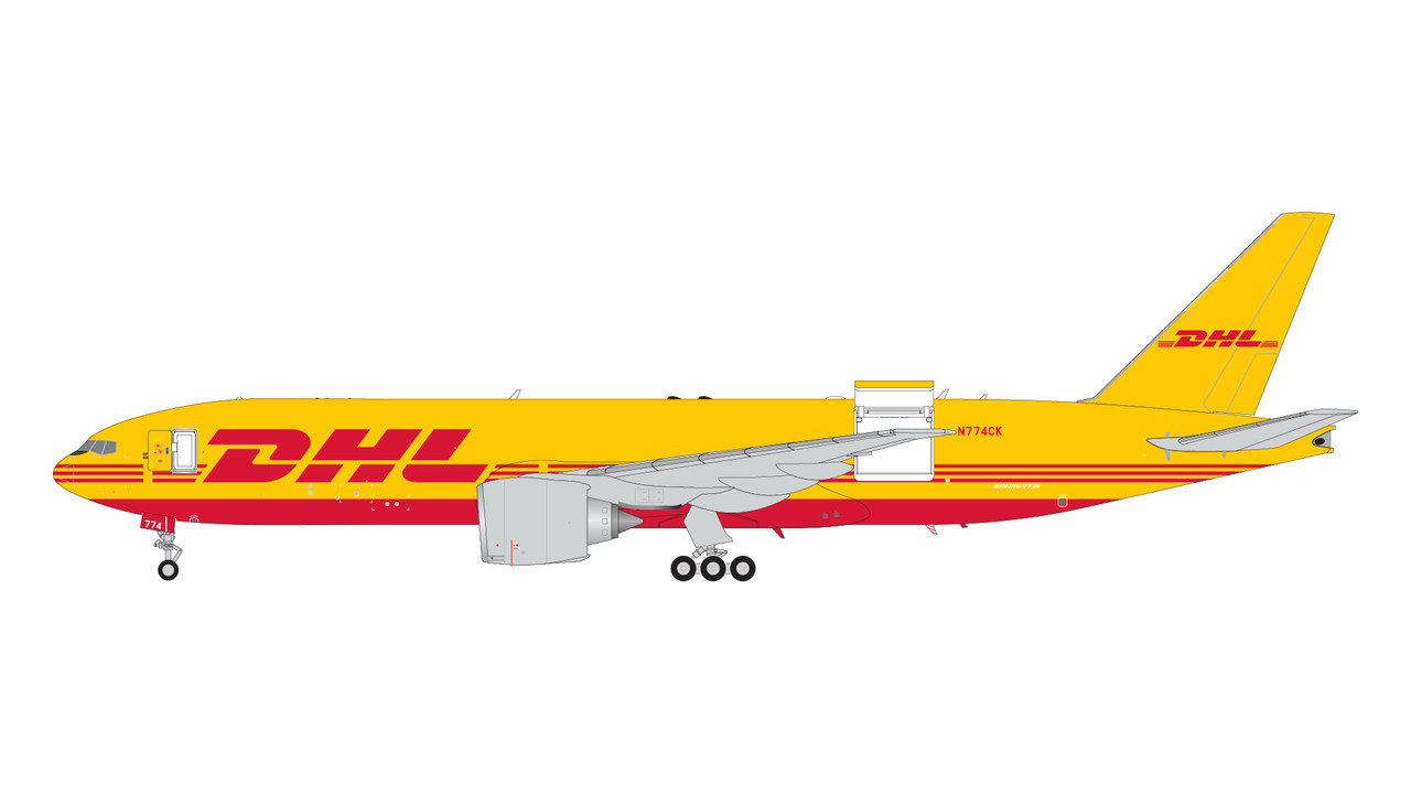 Gemini200 DHL B777-200LRF Interactive Series N774CK G2DHL952 1:200