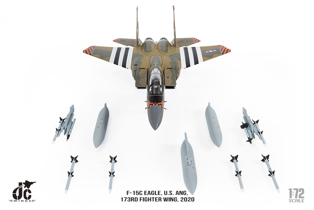 JC Wings F-15C Eagle U.S. ANG 173rd Fighter Wing 2020 JCW-72-F15