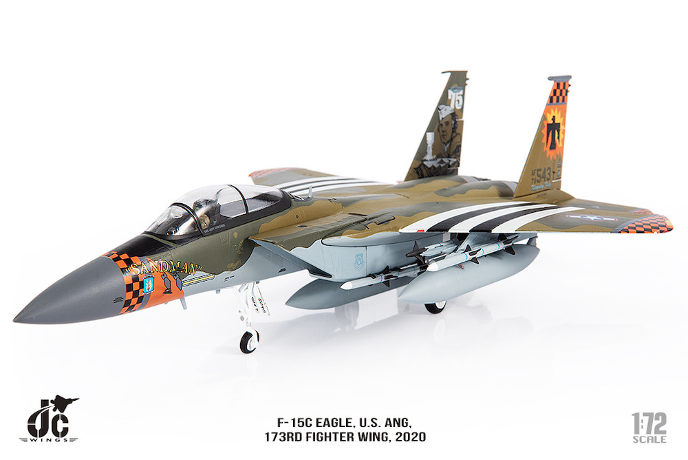 JC Wings F-15C Eagle U.S. ANG 173rd Fighter Wing 2020 JCW-72-F15
