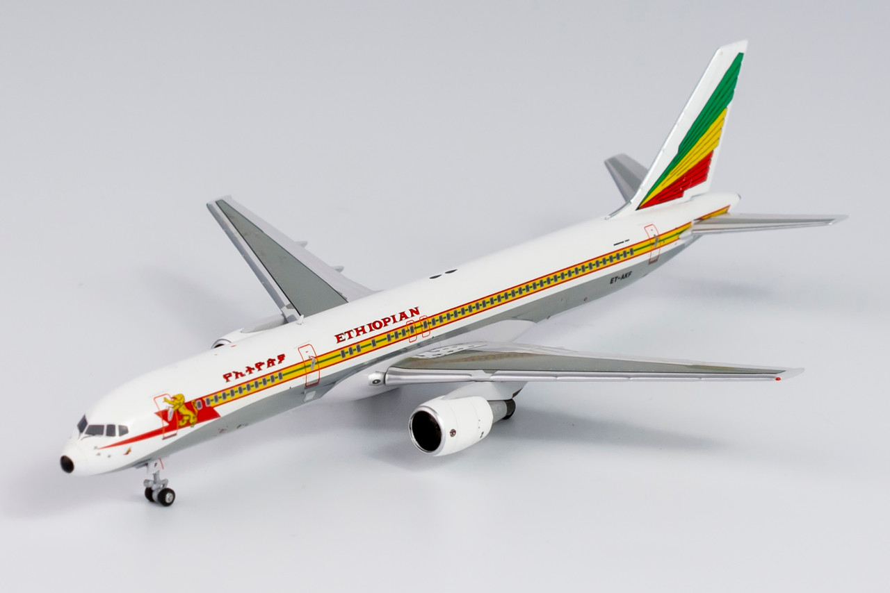 NG Model Ethiopian Airlines 757-200 (1970's livery) ET-AKF 53192 1:400