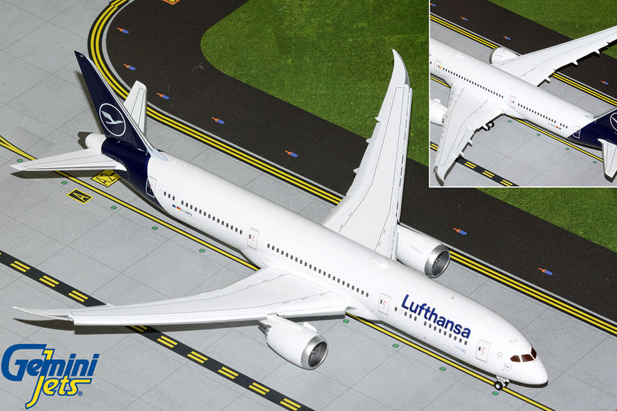 Gemini200 Lufthansa B787-9 flaps down D-ABPA G2DLH1050F 1:200