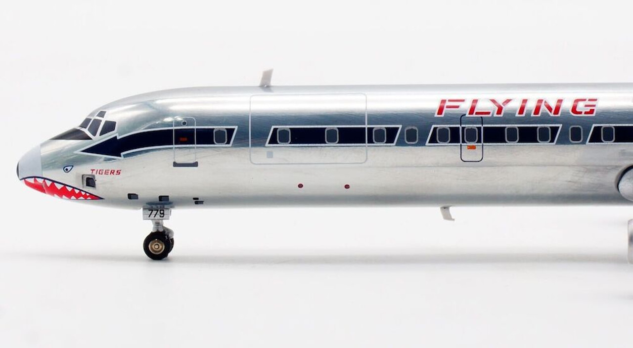 FLYING TIGERS LINE DC-8-63F N779FT POLISHED IF863FTSM-P 1:200