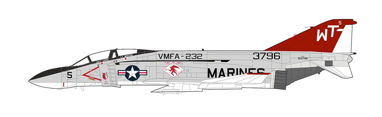 F-4J Phantom II HA19037W 1:72
