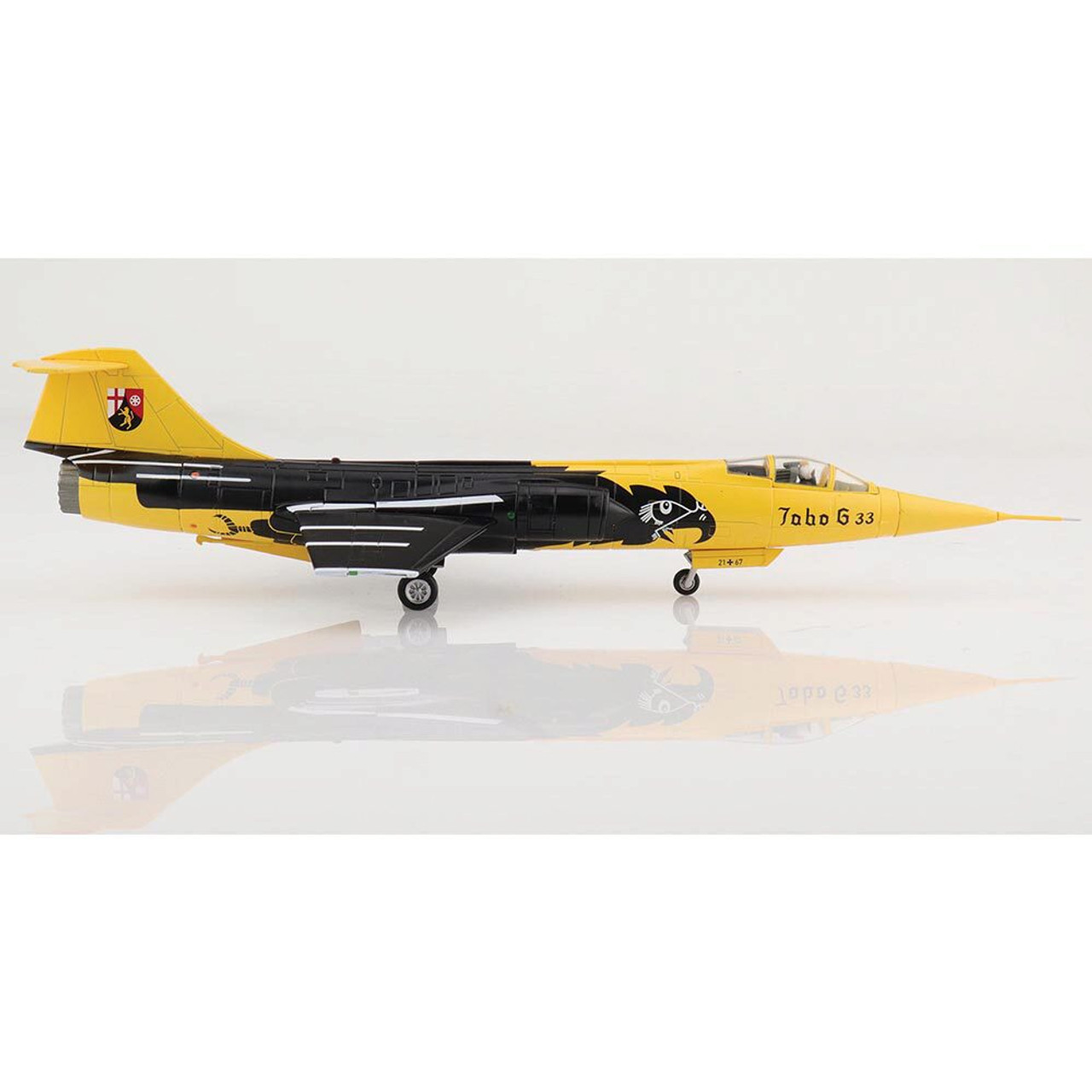 Witty Wings Sky Guardians 1/72 F-104G Starfighter Luftwaffe - Maquette Diecast Métal