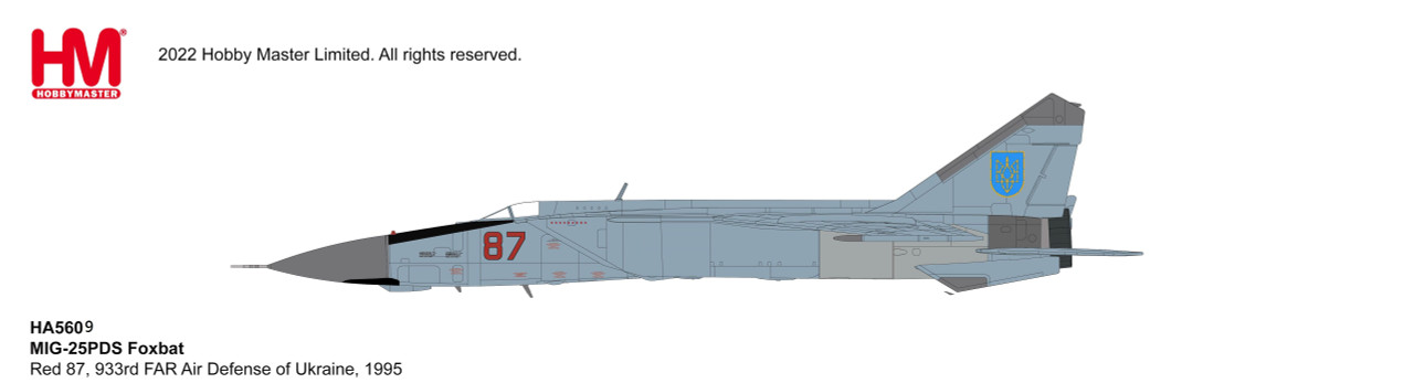 MIG-25PDS Foxbat HA5609W 1:72