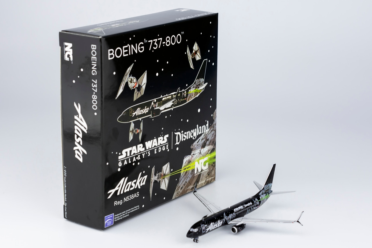 NG Model Alaska Airlines SW Special 737-800 N538AS 58156 1:400