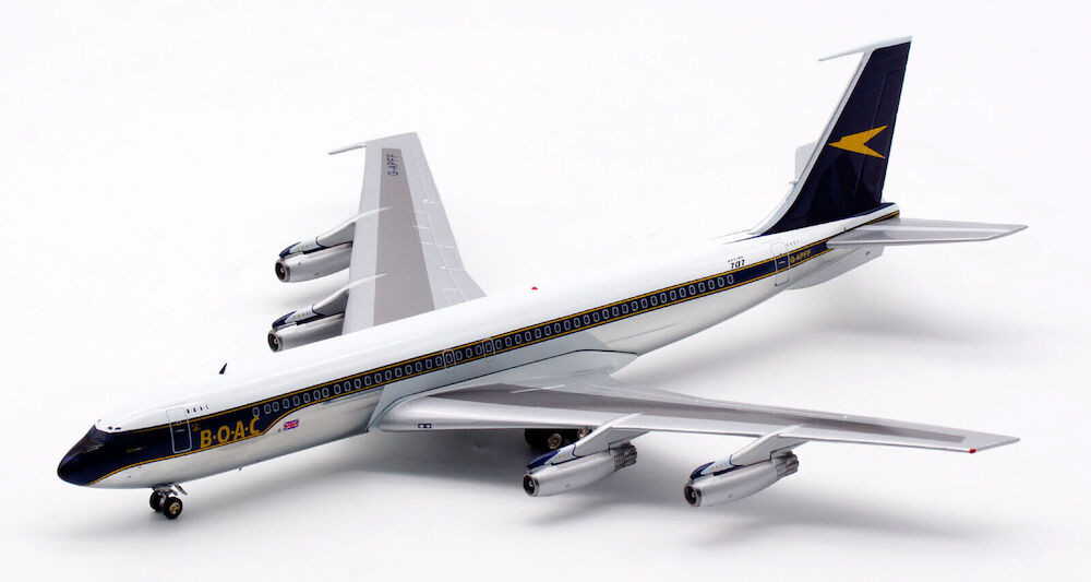 Inflight200 BOAC G-APFF Boeing 707-436 with stand and collectors