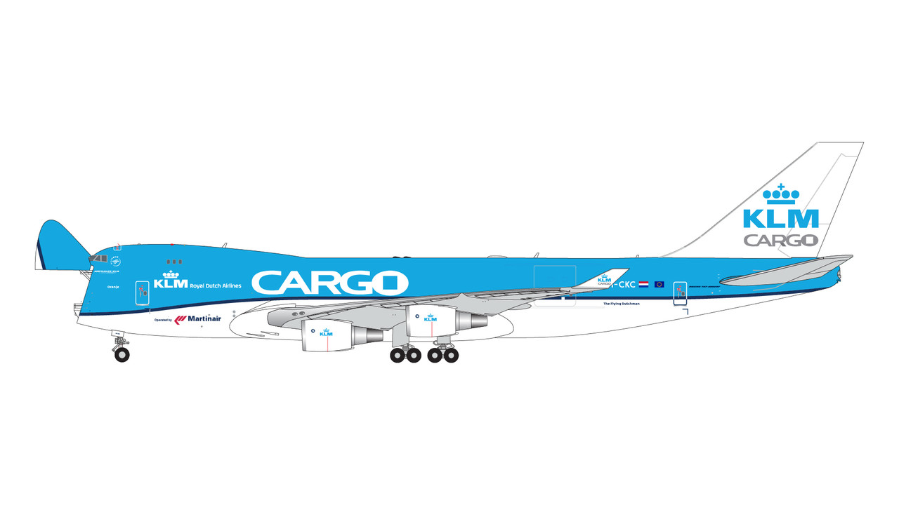 Gemini Jets KLM Cargo / Martinair B747-400ERF PH-CKC (Interactive
