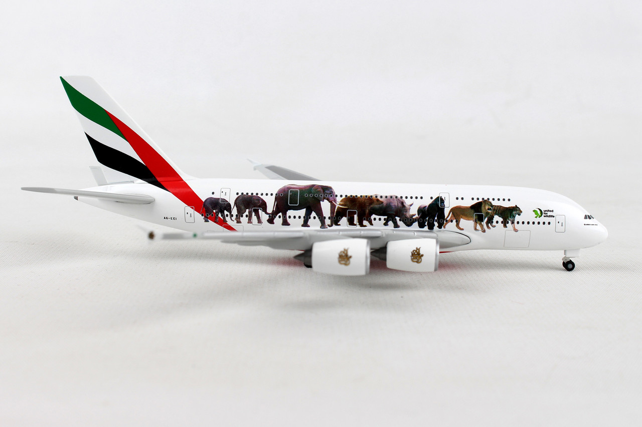 Herpa Wings 1/500 Emirates A380 United For Wildlife N°2 – Occasion