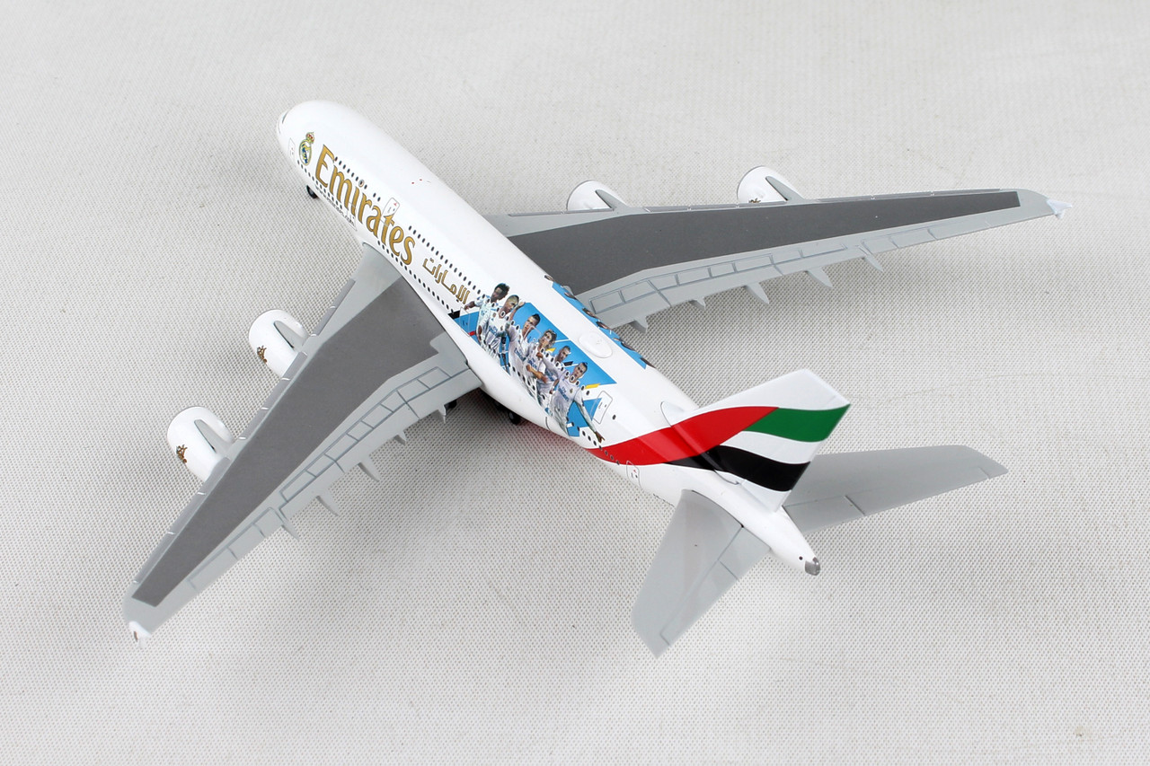 HERPA EMIRATES A380 1/500 REAL MADRID 2018 (**) - Diecast Airplane