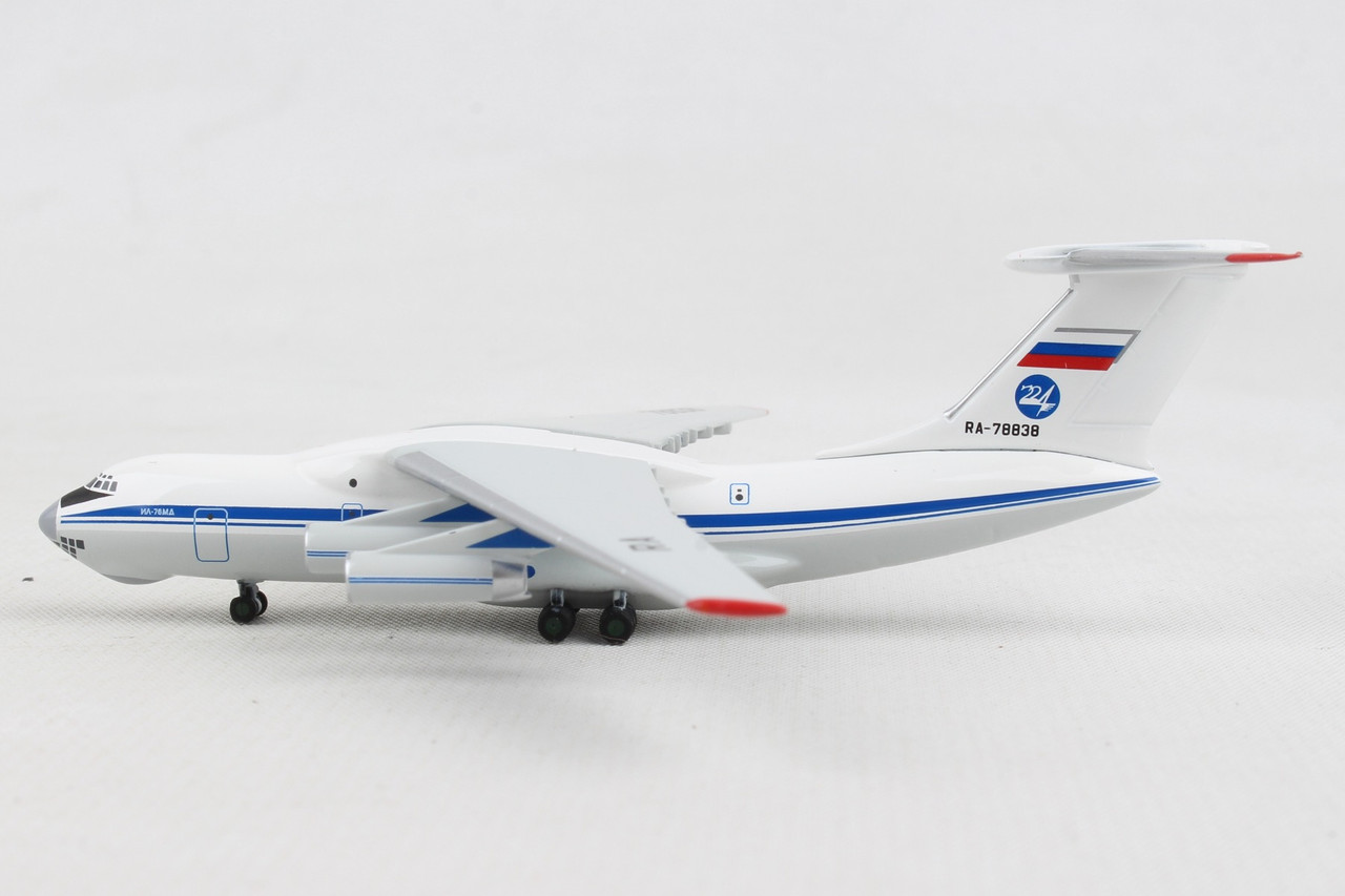 HERPA 224 FLIGHT UNIT STATE IL76 1/500 (**) - The Airplane Collection