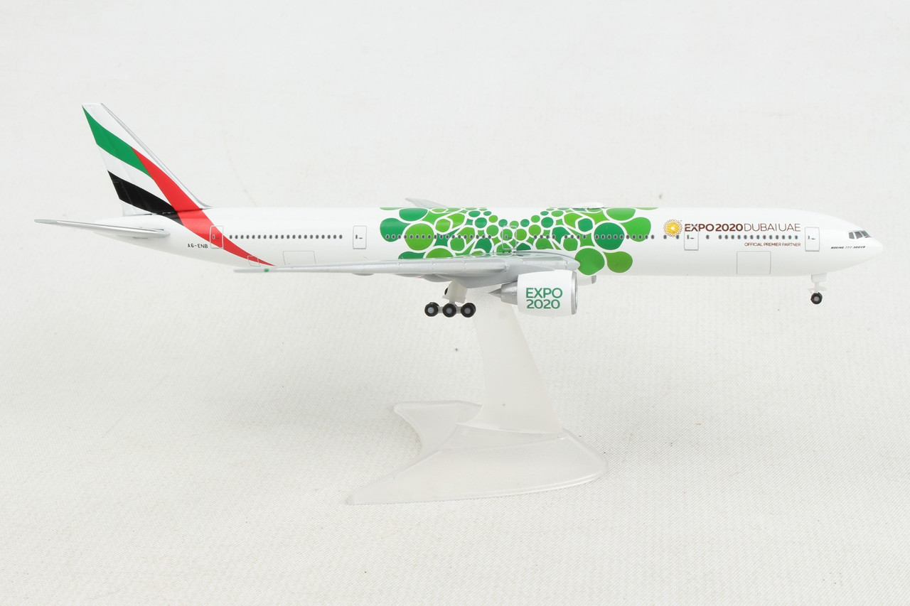 Boeing 777-300ER Emirates (nouvelles Couleurs) - Herpa 1/500 - Miniature Avion Neuve