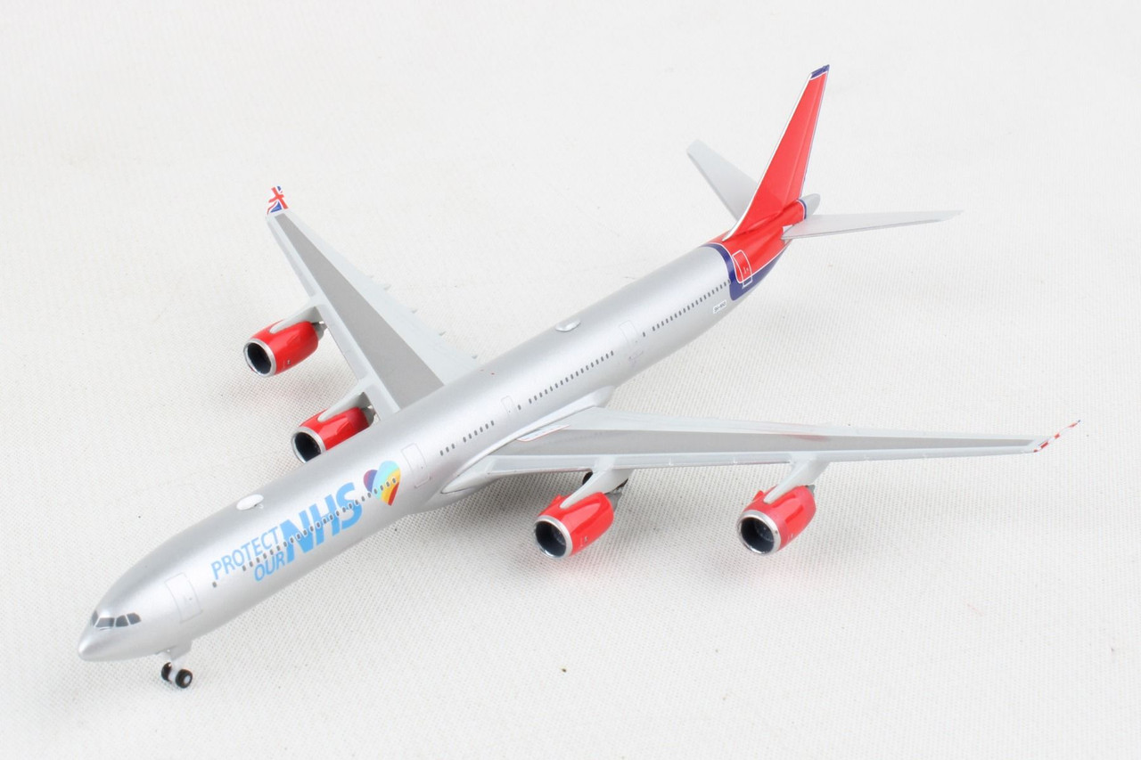 HERPA MALETH AERO A340-600 PROTECT OUR NHS 1:500