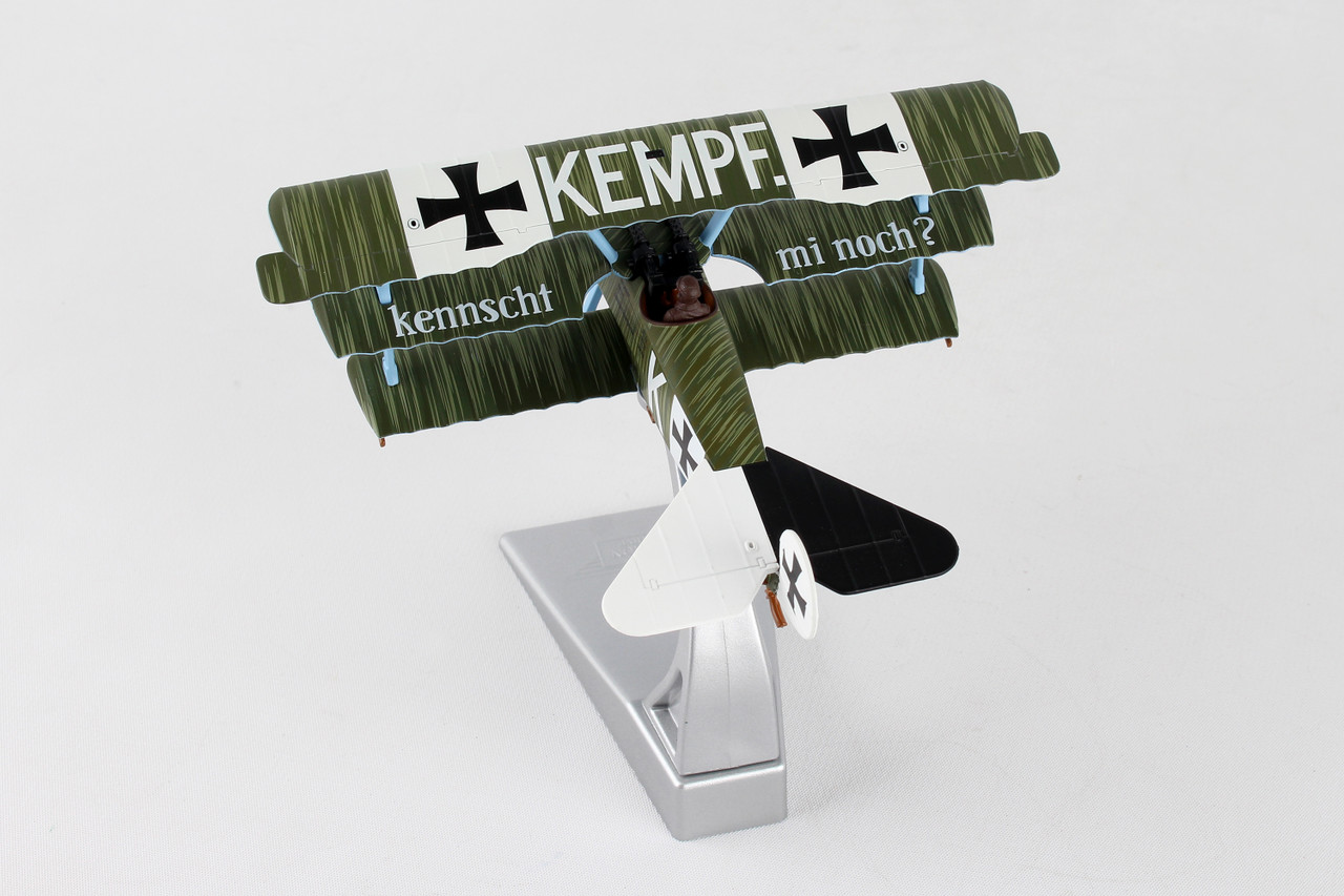 CORGI FOKKER DR1 1/48 FREDERICH KEMPF JASTA 2 1917 - Diecast Airplane