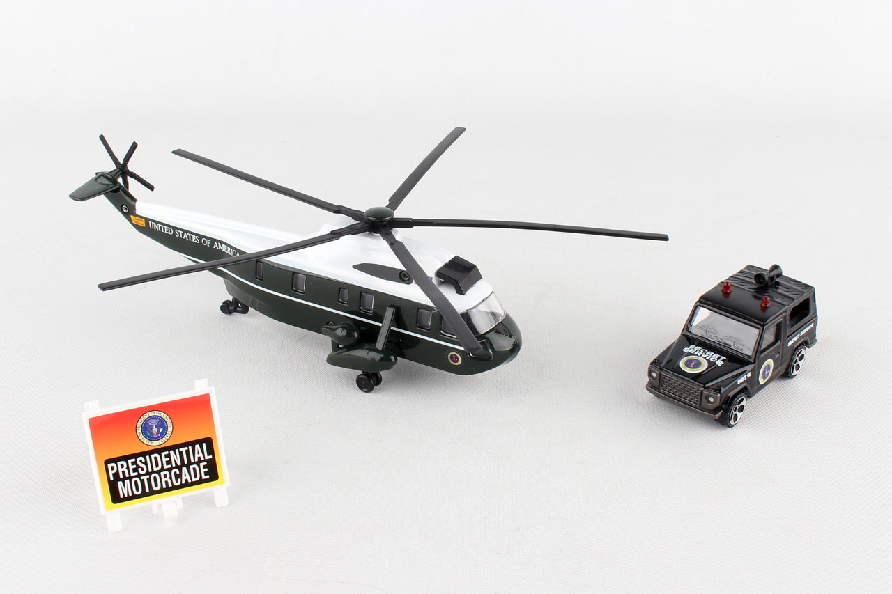 F-toys 1/144 VH-3D Marine One　シークレット MARINE ONE VH-3D SEA KING 3 PIECE PLAYSET - Diecast Airplane Store