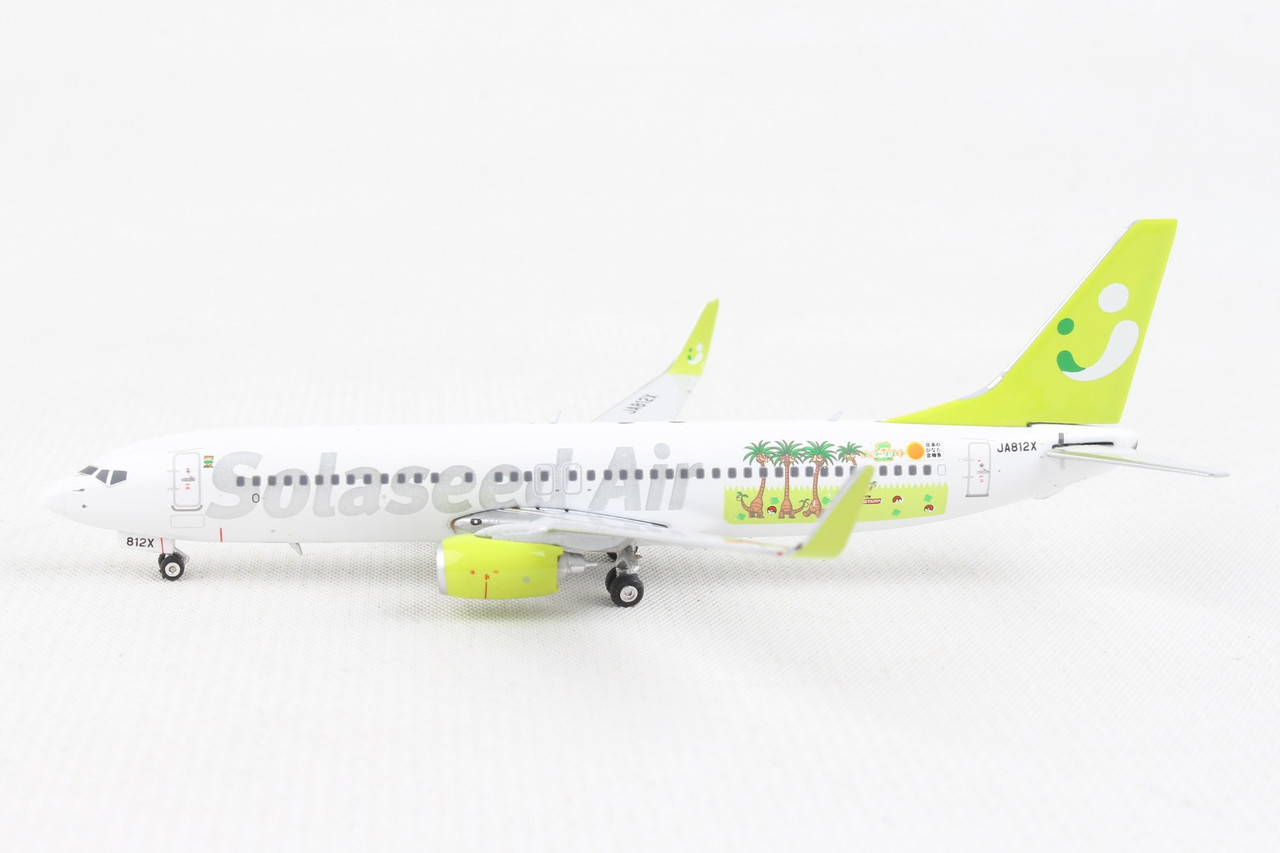 Solaseed 737-800 ソラシドエア JA812X ph 1:400 www.JetCollector.com: Solaseed B737-800 JA812X 1:400 Scale Phoenix