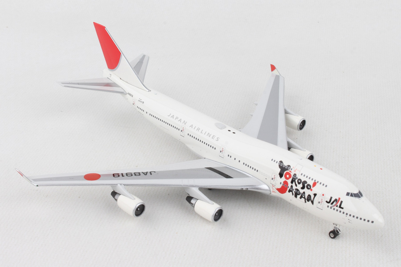 PHOENIX JAL 747-400 1/400 REG#JA8919 YOKOSO! JAPAN