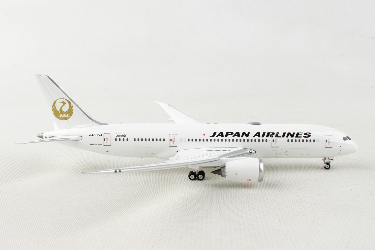 PHOENIX JAPAN 787-8 1/400 GOLDEN TSURUMARU REG#JA835J (**)