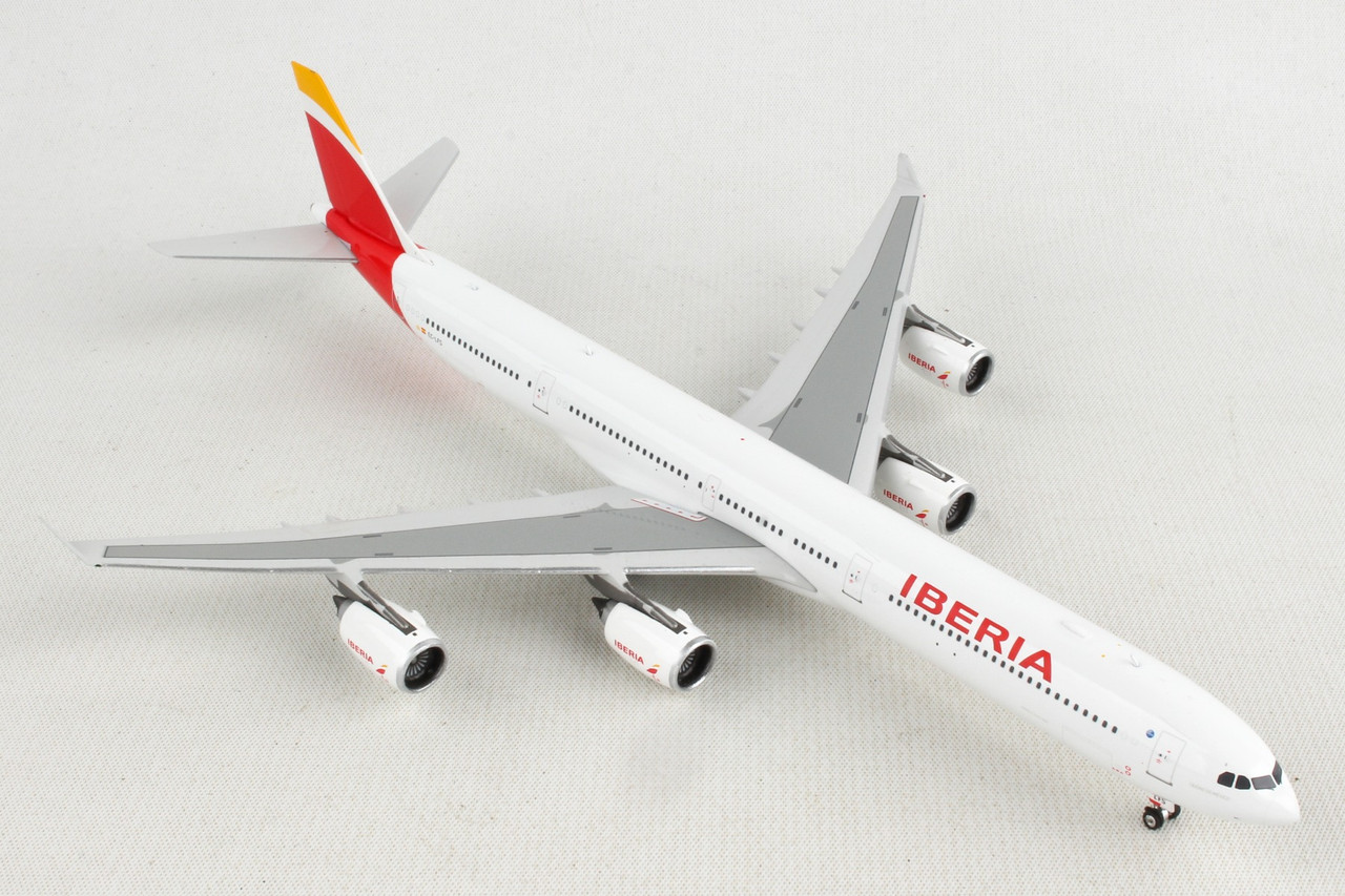 Herpa Wings 1:500 527804 Iberia Airbus A340-600 EC-LEV Isaac Albéniz