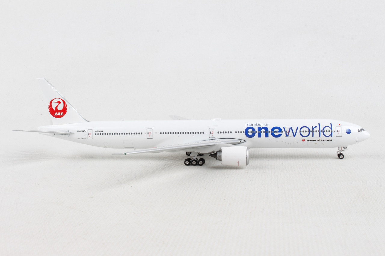 PHOENIX JAPAN 777-300 1/400 REG#JA752J ONE WORLD (**)