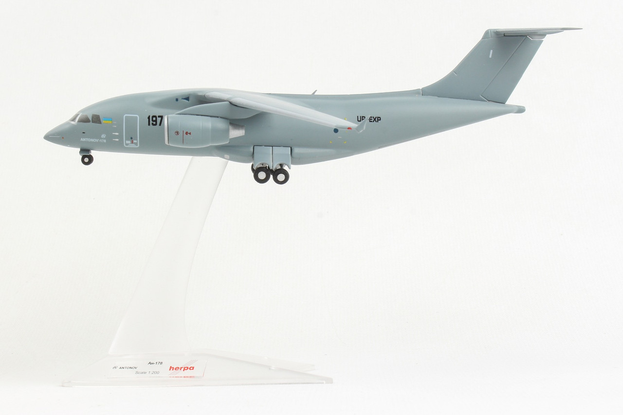 航空機・ヘリコプター Herpa 1/200 Antonov AN-178 HERPA ANTONOV DESIGN AN178 1/200 (**) - Airline Museum