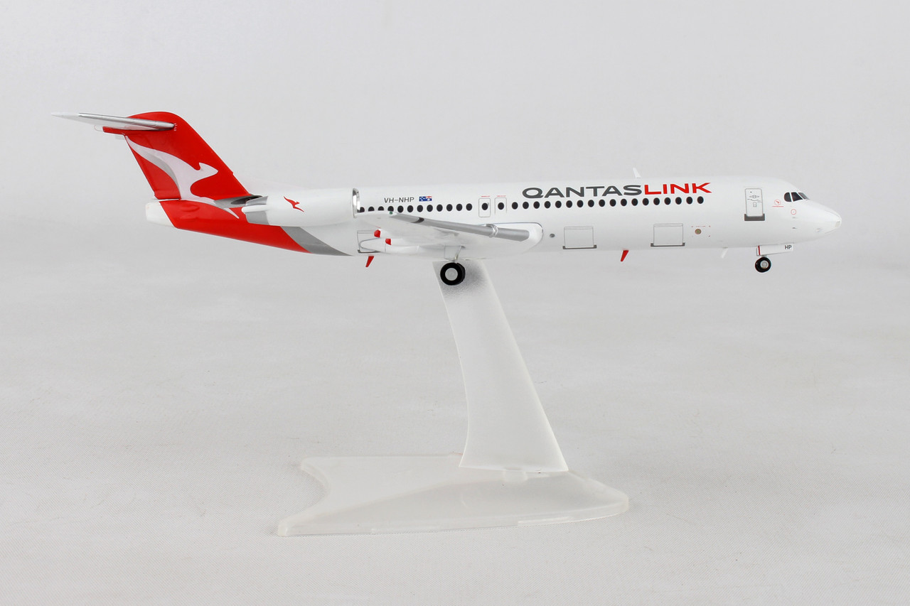 Gemini 1/200 Fokker 100 カンタスリンク HERPA QANTASLINK F-100 1/200 (**) - Airline Museum