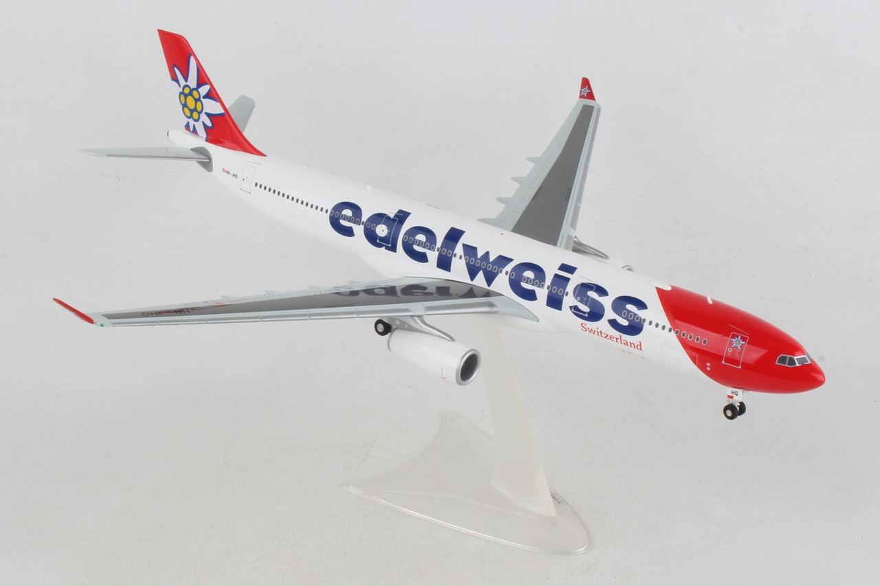 Diecast A330-300 (**) EDELWEISS HERPA - Airplane 1/200