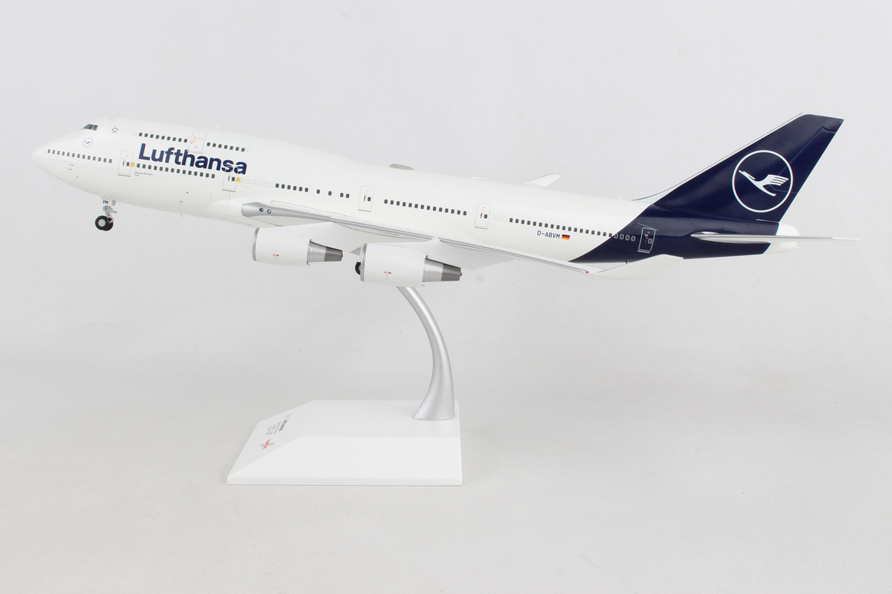 HERPA LUFTHANSA 747-400 1/200 NEW LIVERY (**) DIE-CAST - Diecast
