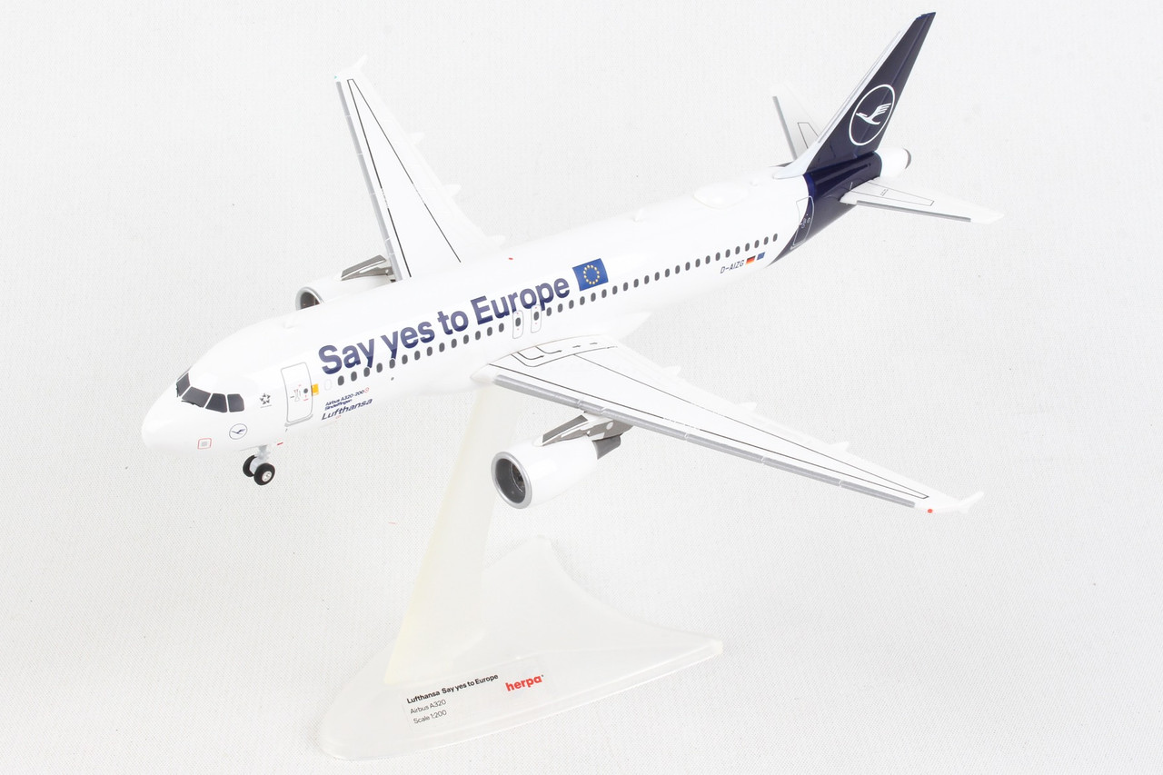 Airbus A320-200 Lufthansa "25 Jahre München" D-AIUQ Herpa 530699 1:500
