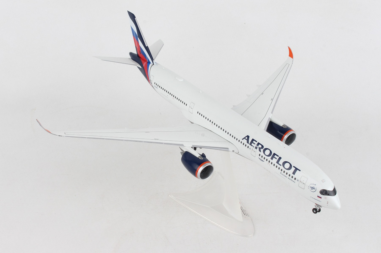 HERPA AEROFLOT A350-900 1/200 - Diecast Airplane