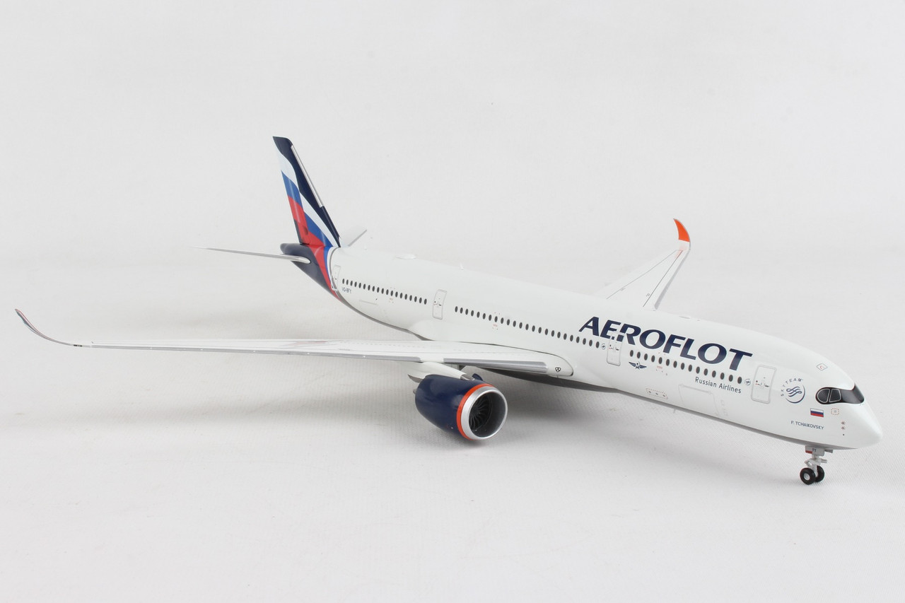 HERPA AEROFLOT A350-900 1/200 - Diecast Airplane