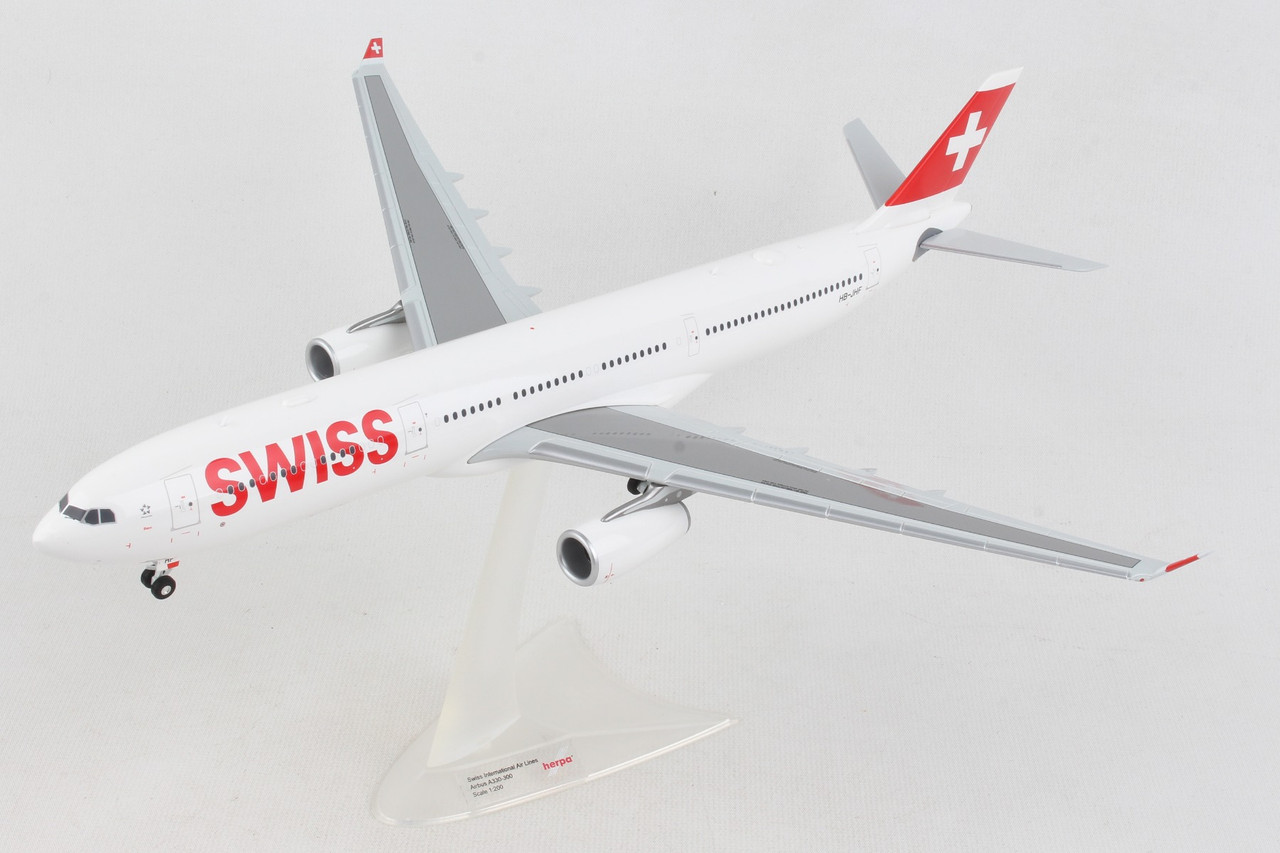 HERPA SWISS A330-300 1/200 - Airline Museum