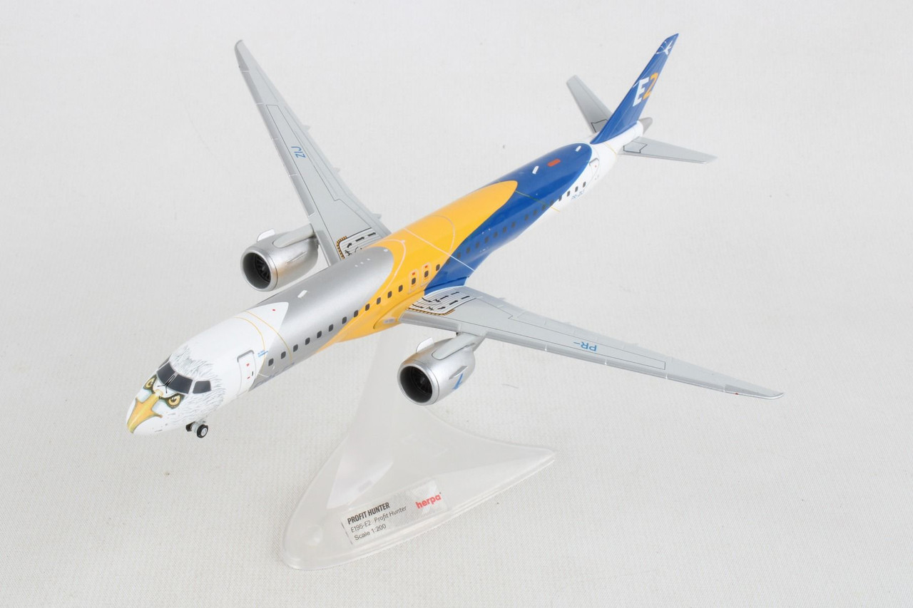 HERPA EMBRAER E195-E2 PROFIT HUNTER GOLDEN EAGLE HE572064 1:200