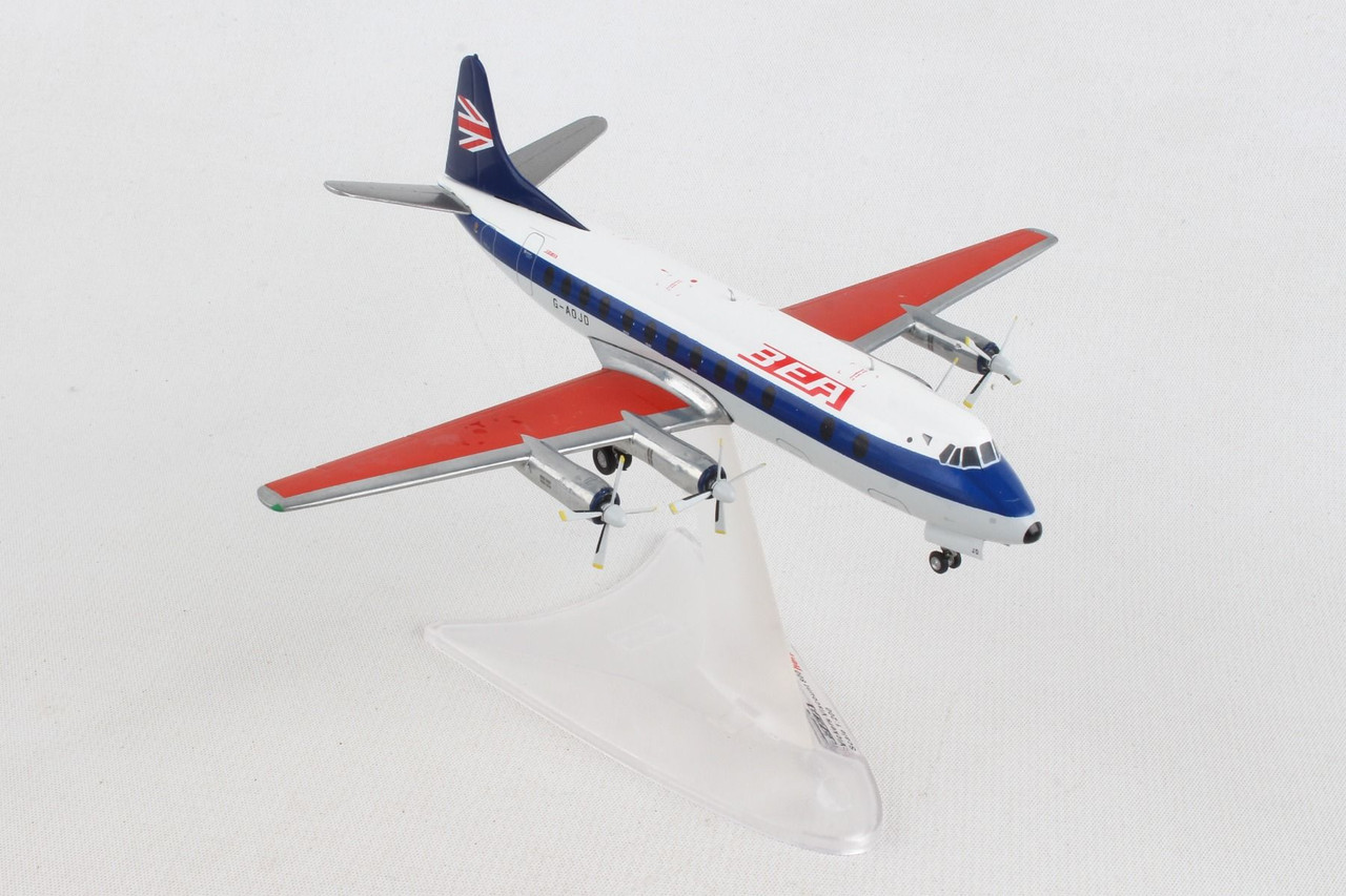 BEA VISCOUNT800 SPEEDJACK LIVERY HE572095 1:200