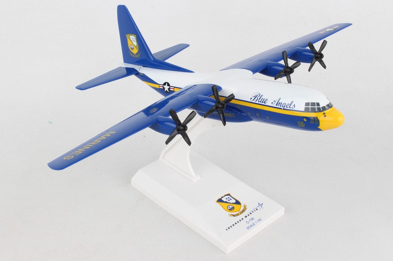 SKYMARKS USMC BLUE ANGELS C-130 1/150 - Airline Museum