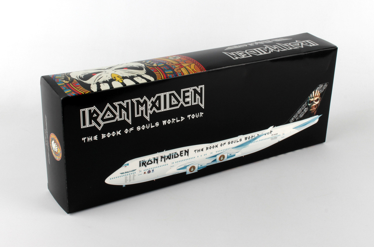 IRON MAIDEN 747-400 1/200 W/GEAR ED FORCE ONE - Airline Museum